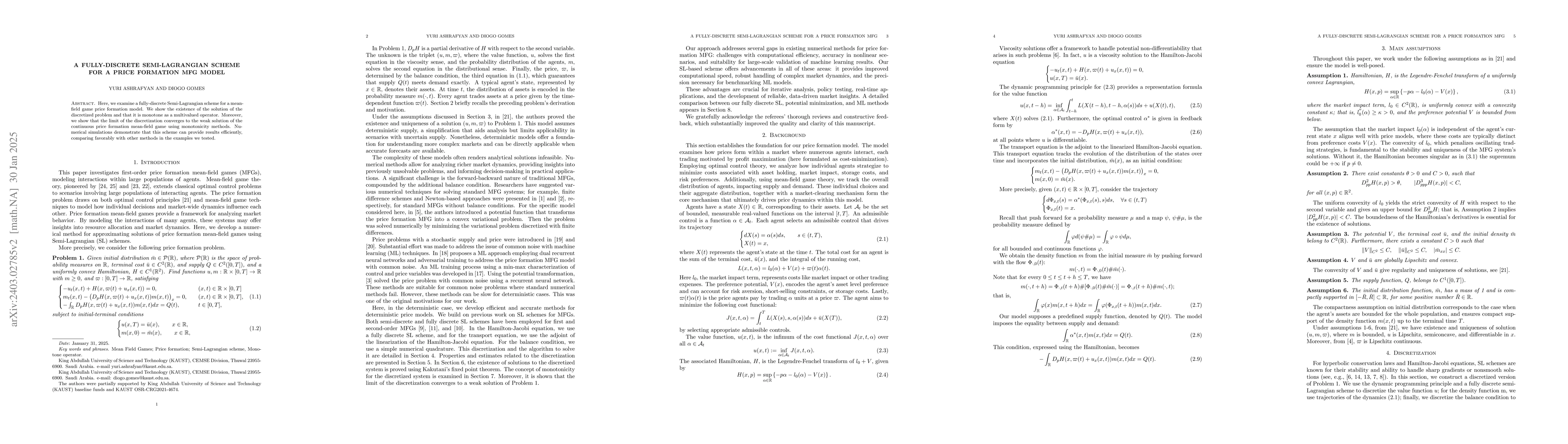 Thumbnail for A Fully-discrete Semi-Lagrangian scheme for a price formation MFG model