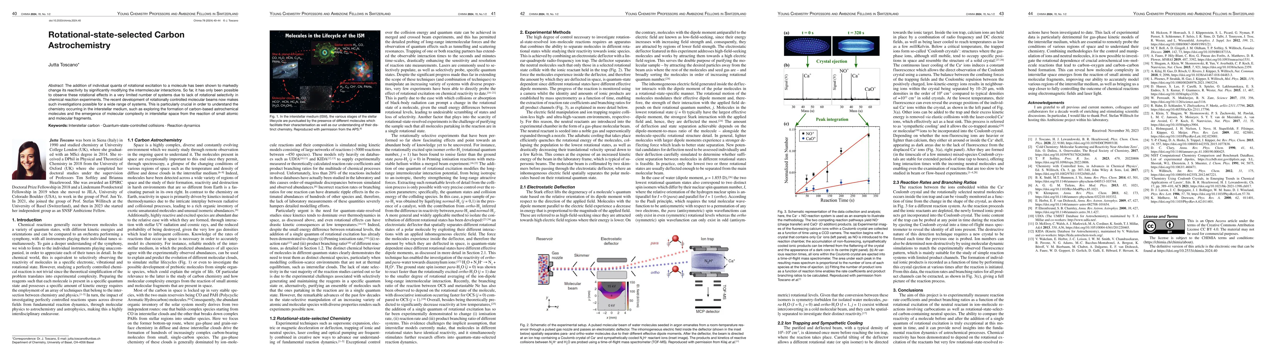 Thumbnail for Rotational-state-selected Carbon Astrochemistry