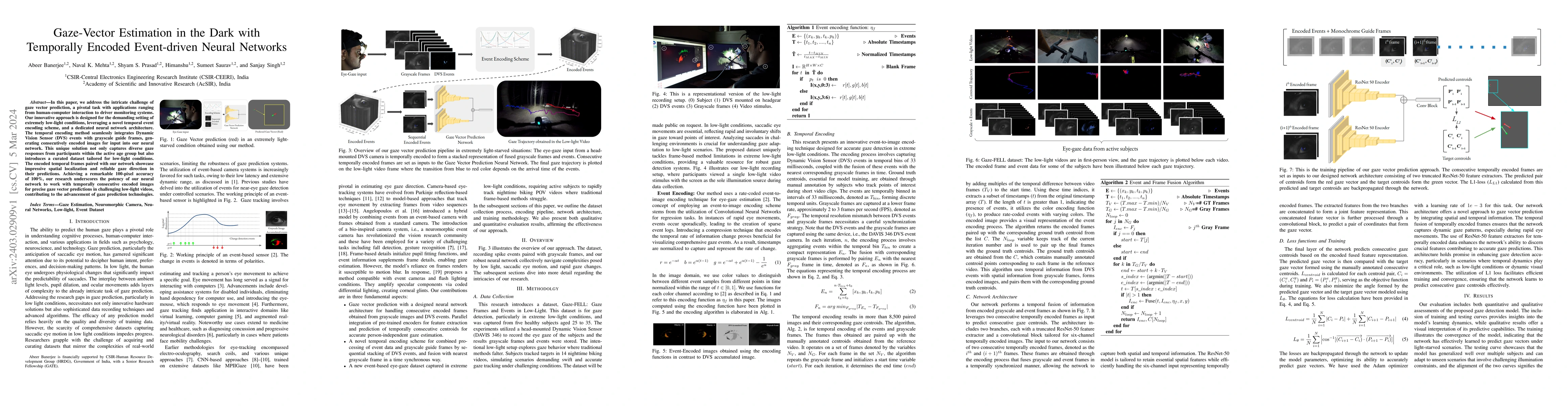 Thumbnail for Gaze-Vector Estimation in the Dark with Temporally Encoded Event-driven
  Neural Networks