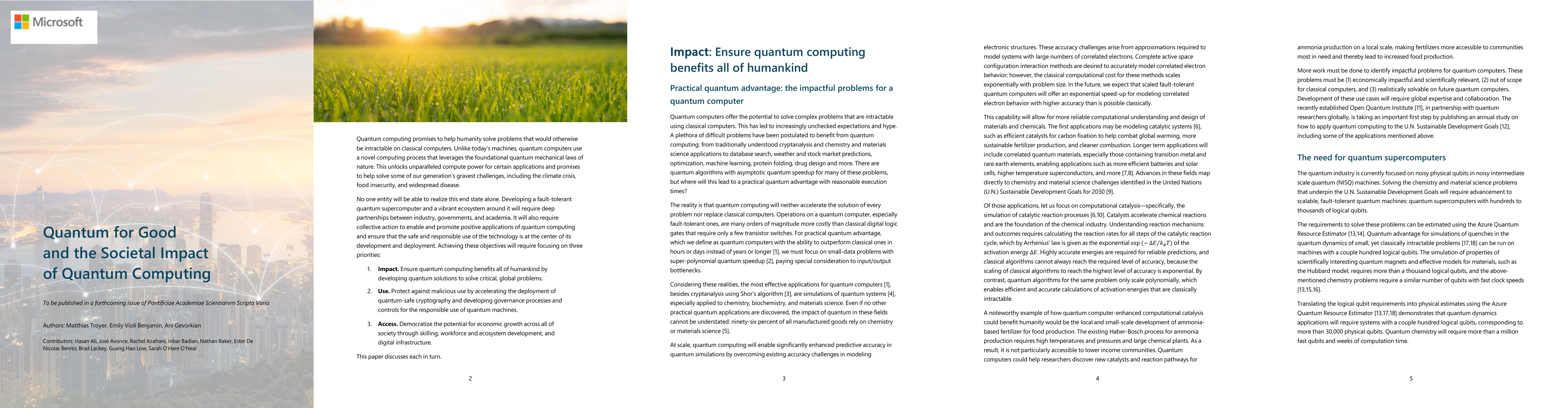 Thumbnail for Quantum for Good and the Societal Impact of Quantum Computing