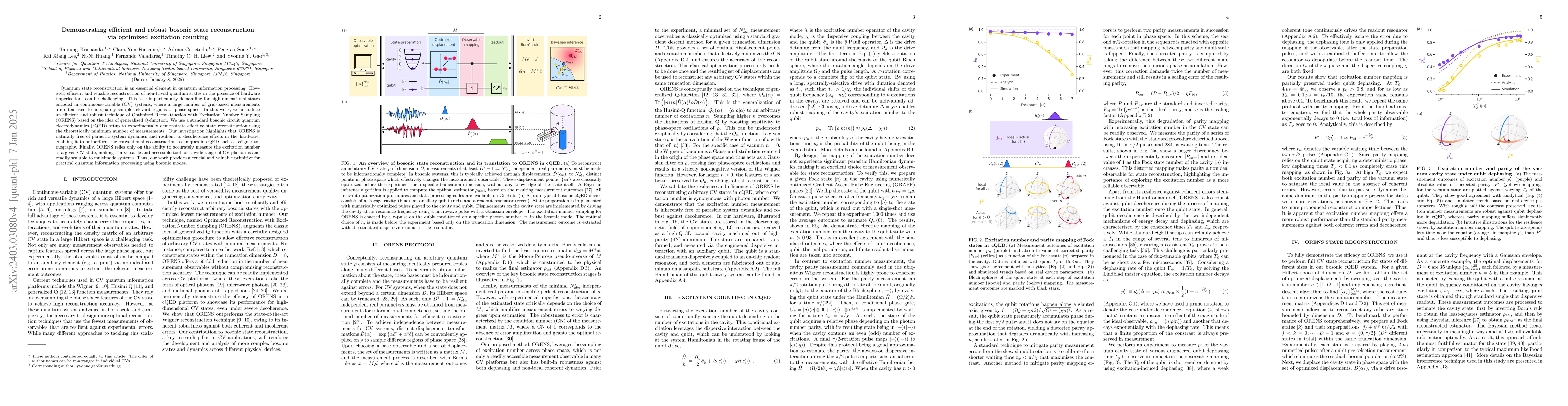 Thumbnail for Demonstrating efficient and robust bosonic state reconstruction via
  optimized excitation counting