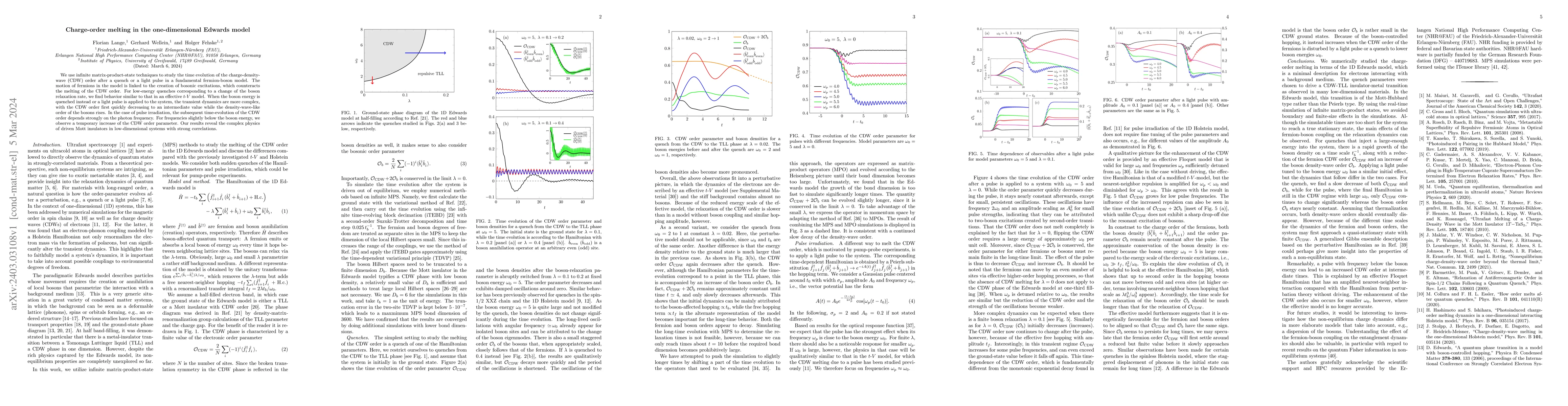 Thumbnail for Charge-order melting in the one-dimensional Edwards model