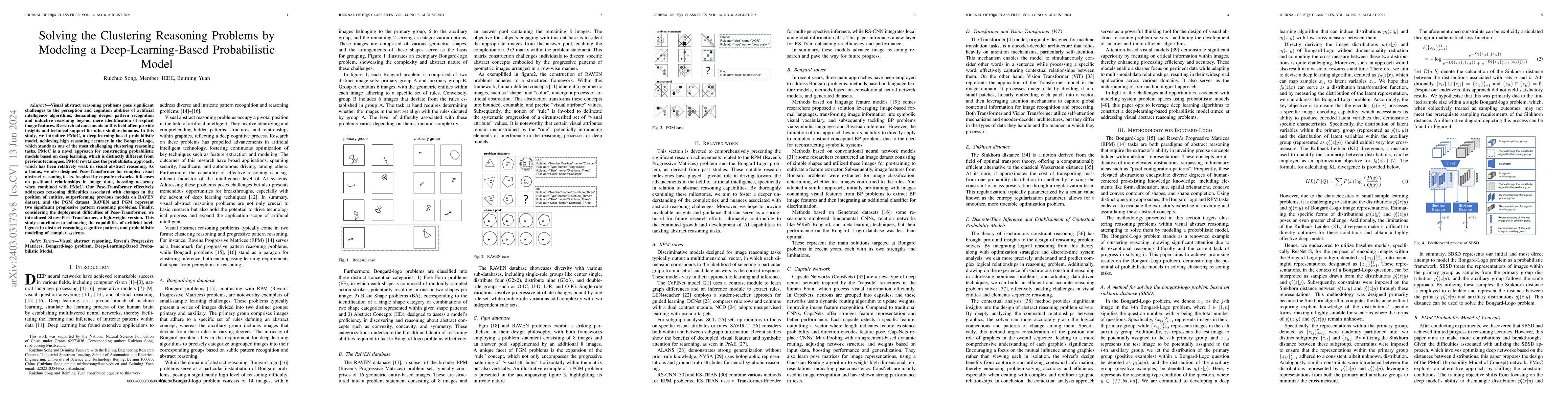 Thumbnail for Solving the Clustering Reasoning Problems by Modeling a
  Deep-Learning-Based Probabilistic Model