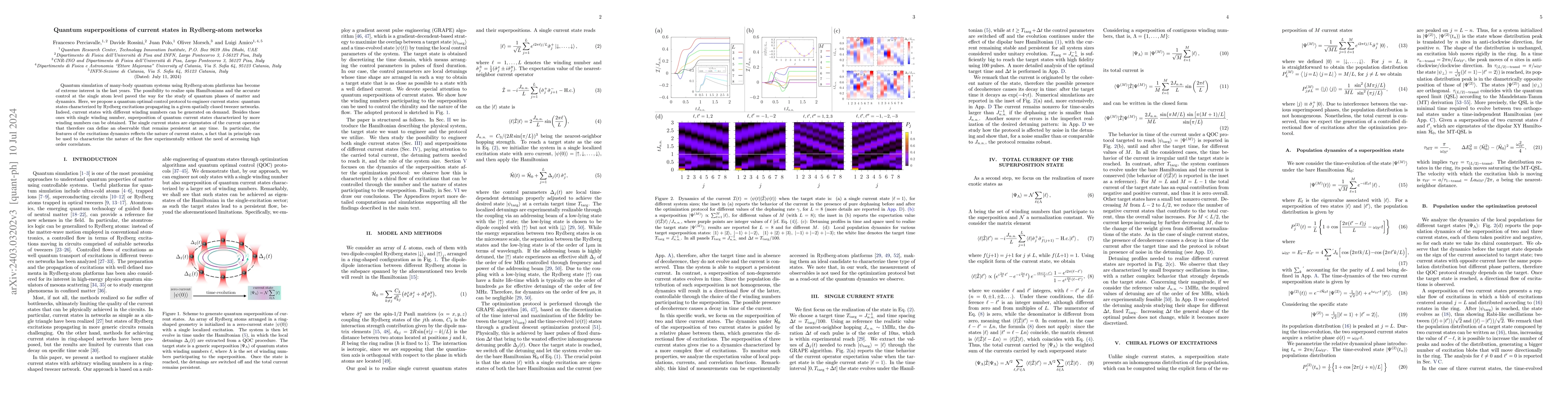 Thumbnail for Quantum superpositions of current states in Rydberg-atom networks