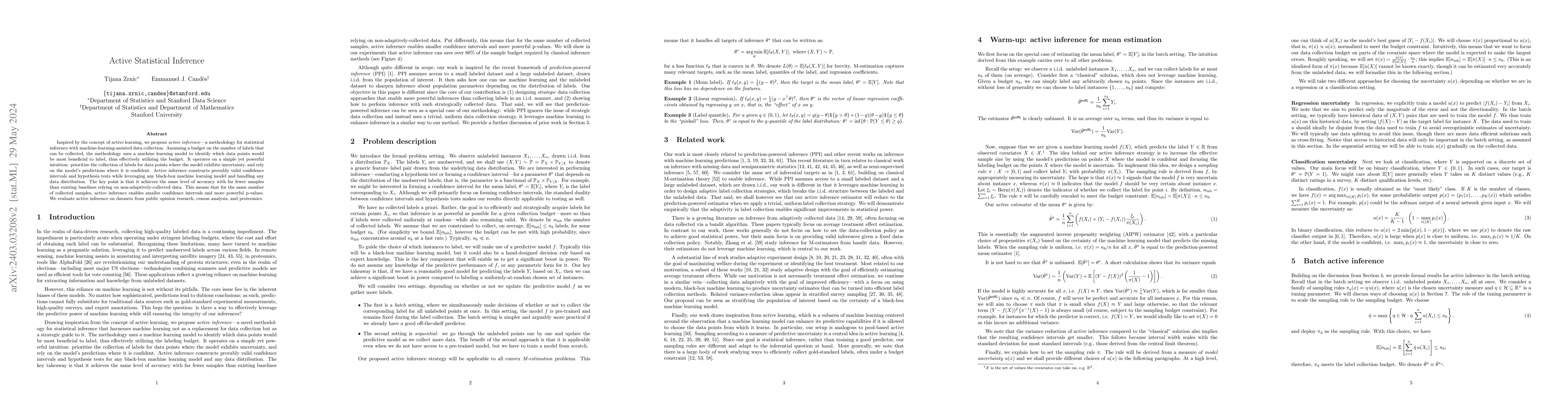 Thumbnail for Active Statistical Inference