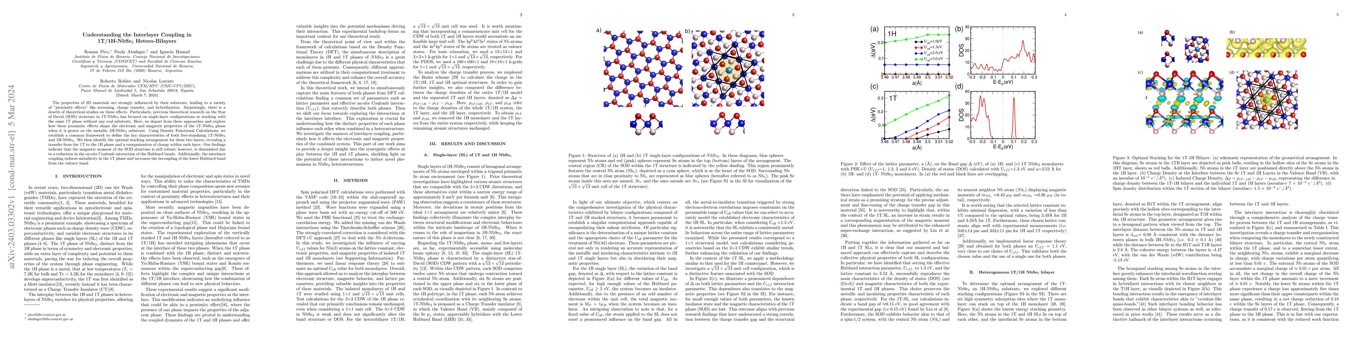 Thumbnail for Understanding the Interlayer Coupling in 1T/1H-NbSe$_2$ Hetero-Bilayers