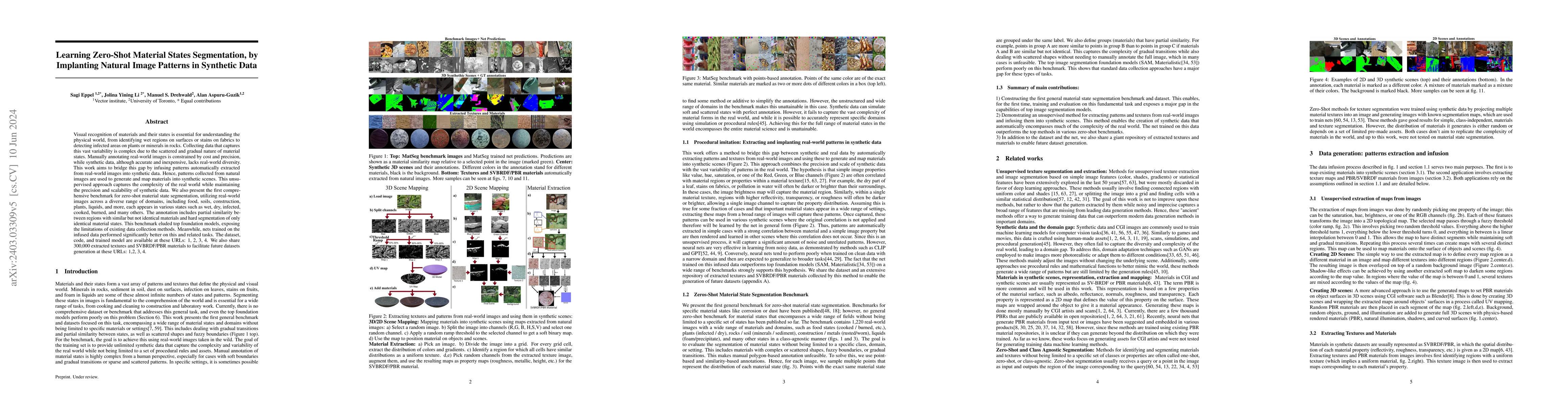 Thumbnail for Learning Zero-Shot Material States Segmentation, by Implanting Natural
  Image Patterns in Synthetic Data