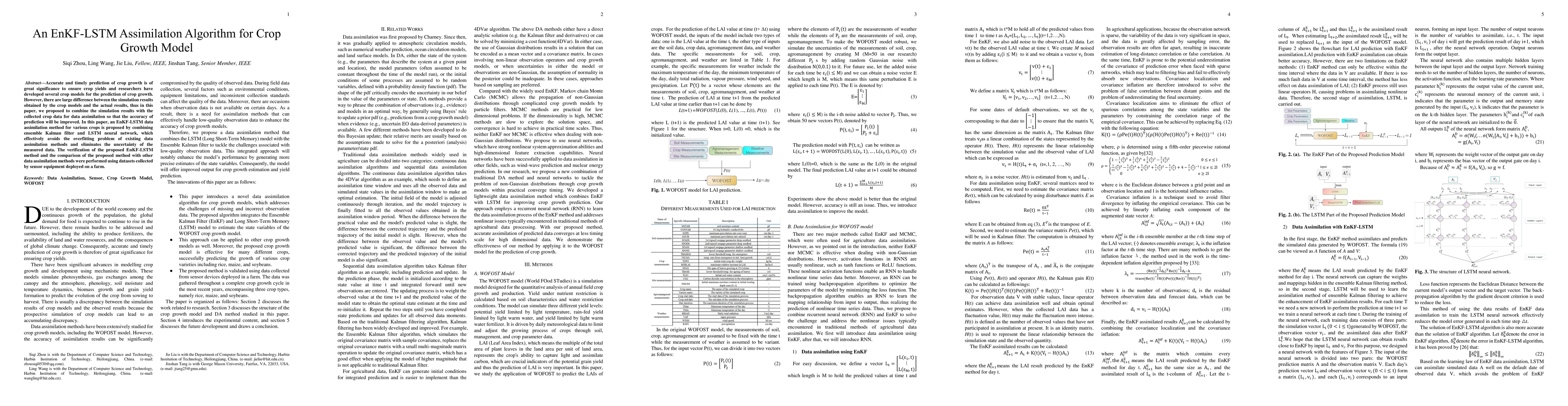 Thumbnail for An EnKF-LSTM Assimilation Algorithm for Crop Growth Model