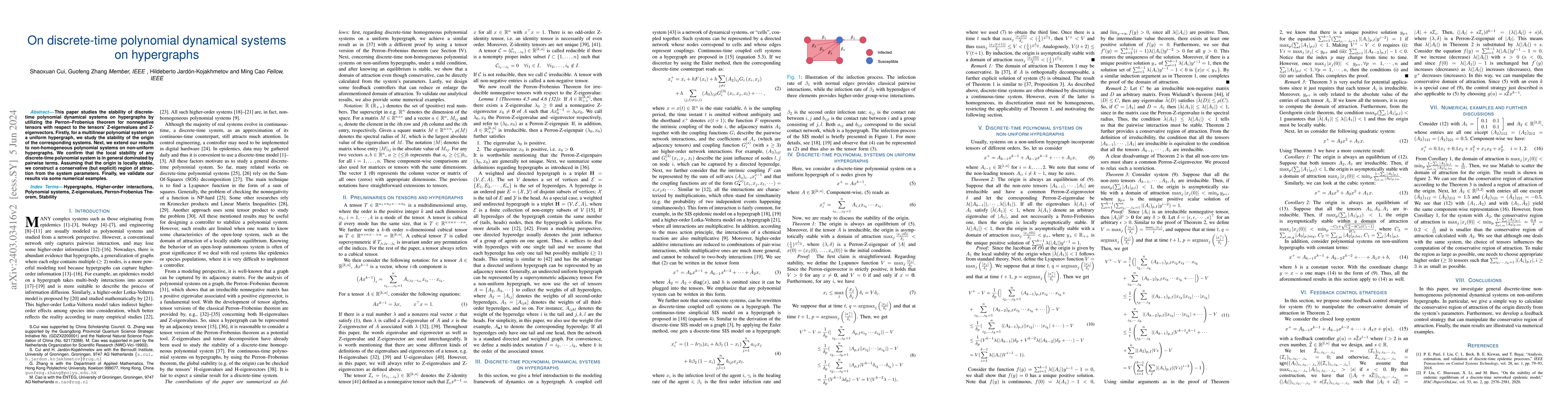 Thumbnail for On discrete-time polynomial dynamical systems on hypergraphs