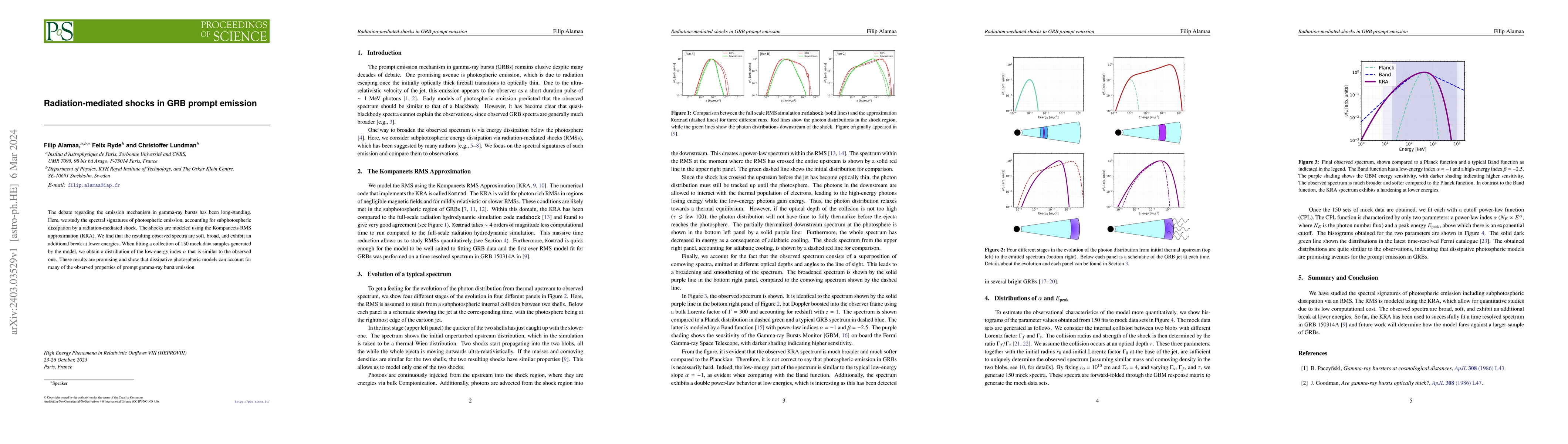 Thumbnail for Radiation-mediated shocks in GRB prompt emission