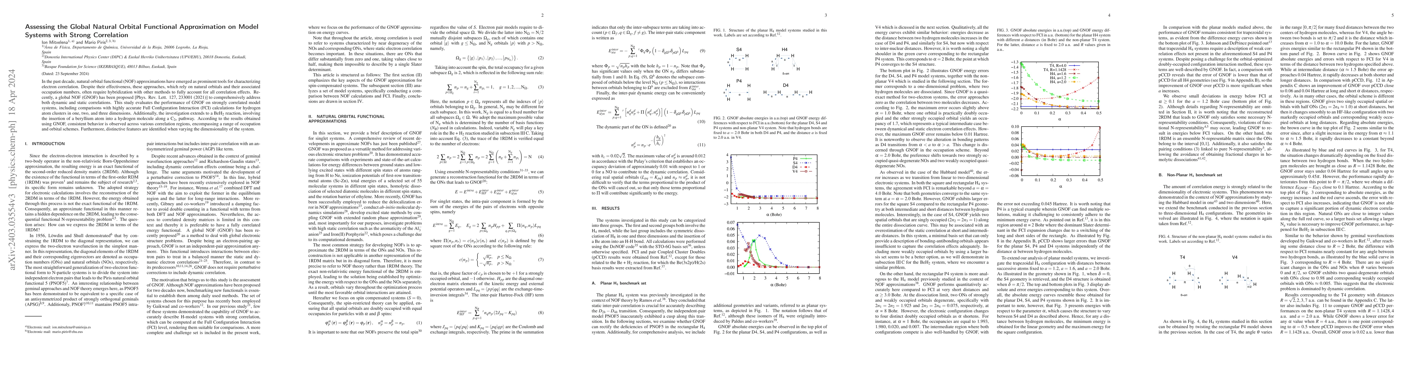 Thumbnail for Assessing the Global Natural Orbital Functional Approximation on Model
  Systems with Strong Correlation
