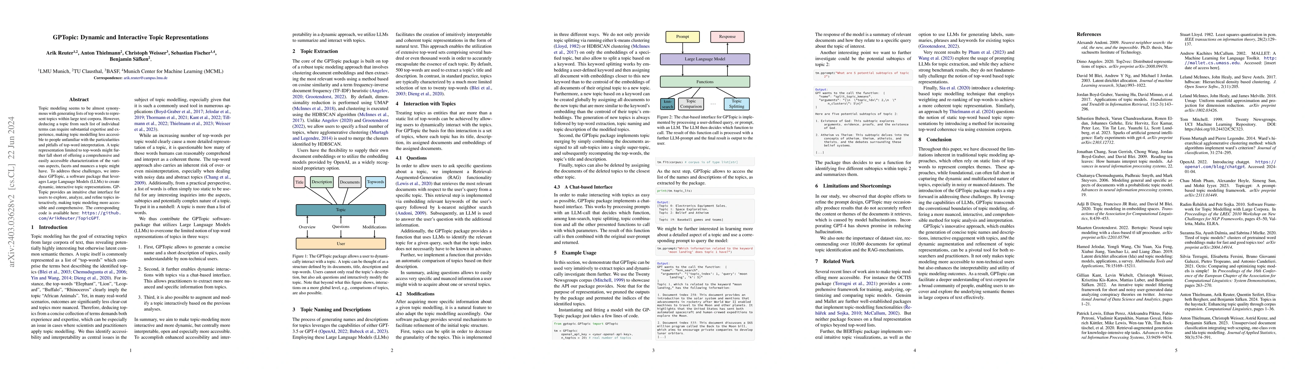Thumbnail for GPTopic: Dynamic and Interactive Topic Representations