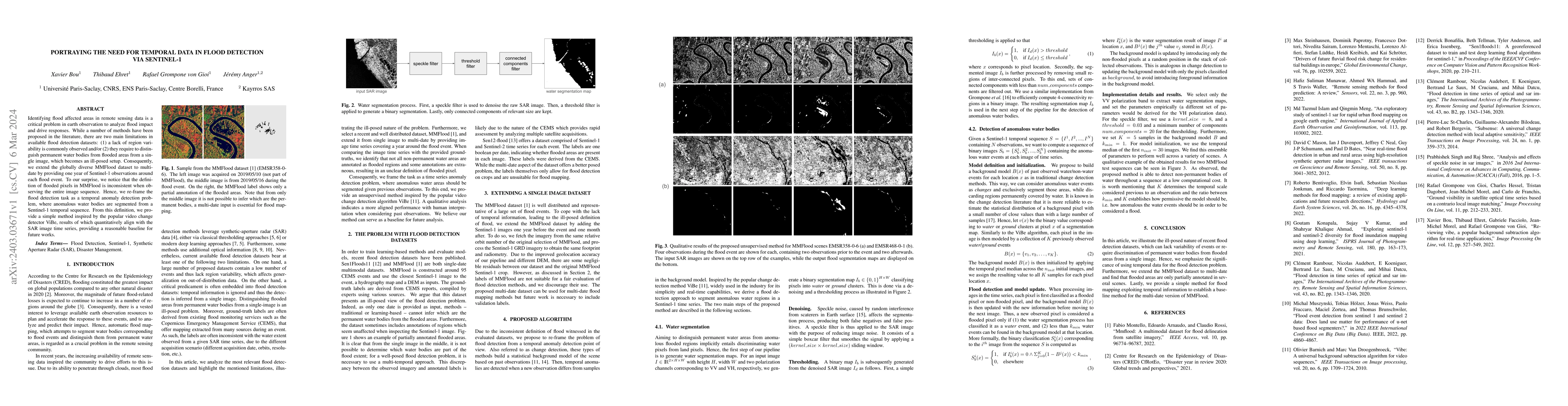 Thumbnail for Portraying the Need for Temporal Data in Flood Detection via Sentinel-1