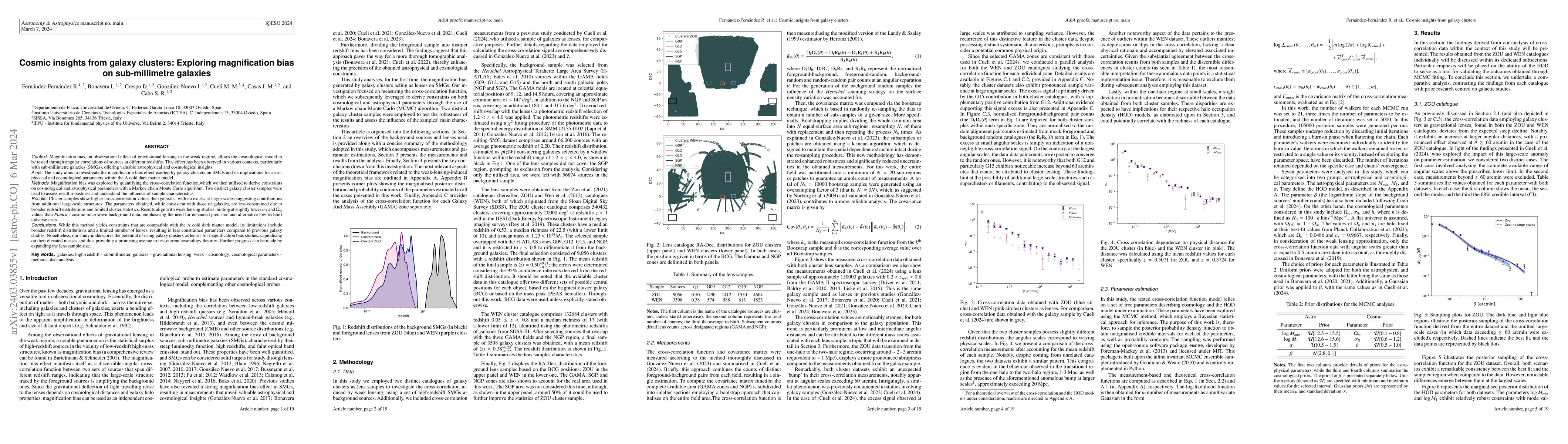 Thumbnail for Cosmic Insights from Galaxy Clusters: Exploring Magnification Bias on
  Sub-millimeter Galaxies