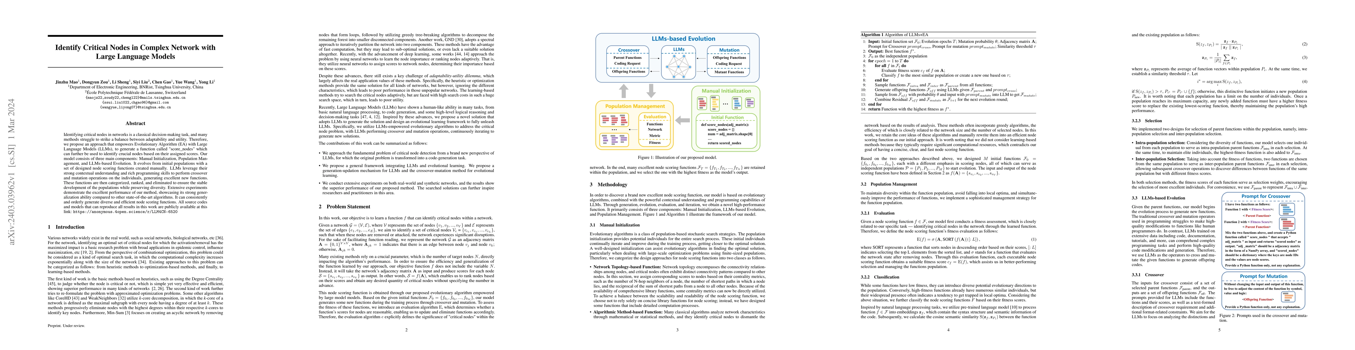 Thumbnail for Identify Critical Nodes in Complex Network with Large Language Models