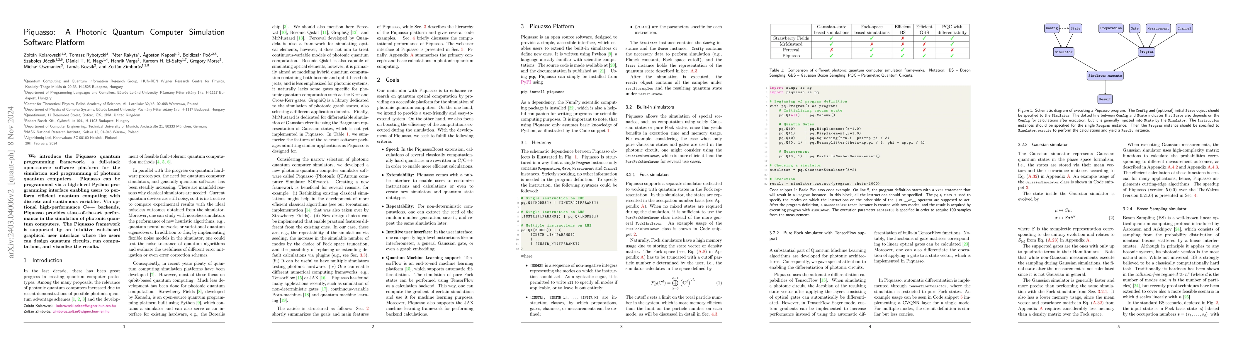 Thumbnail for Piquasso: A Photonic Quantum Computer Simulation Software Platform