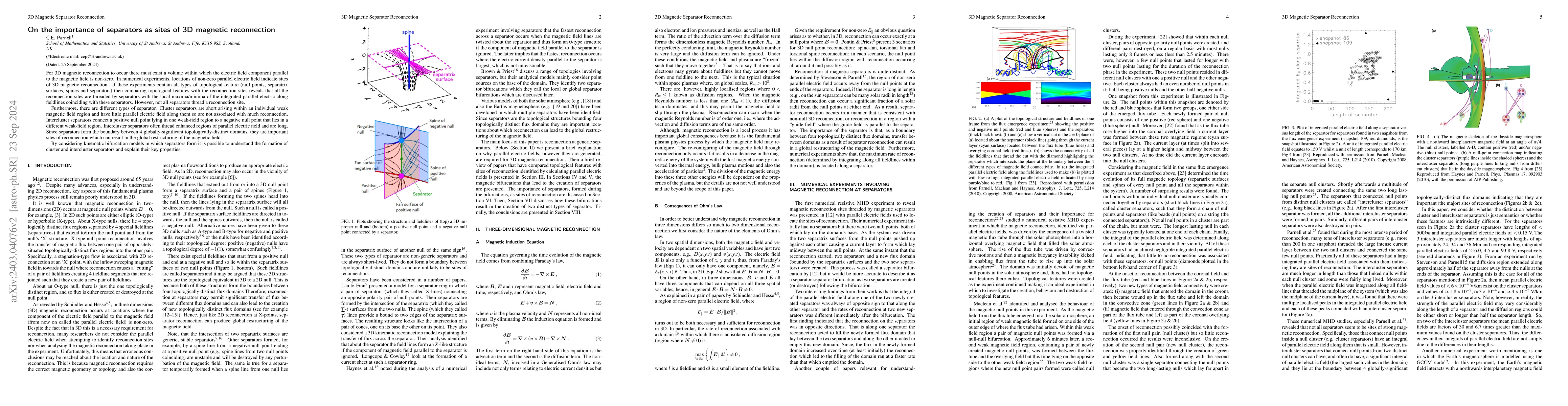 Thumbnail for On the importance of separators as sites of 3D magnetic reconnection