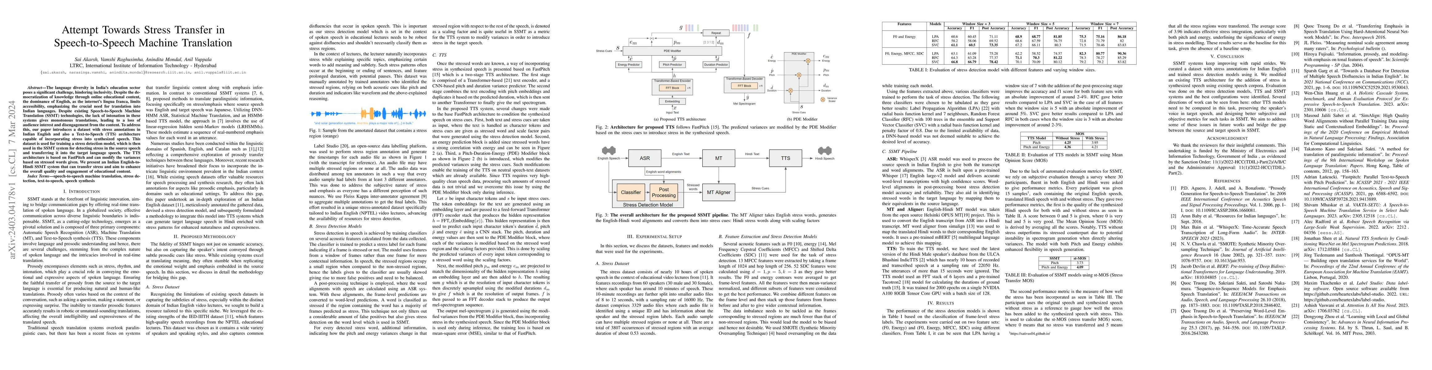 Thumbnail for Attempt Towards Stress Transfer in Speech-to-Speech Machine Translation