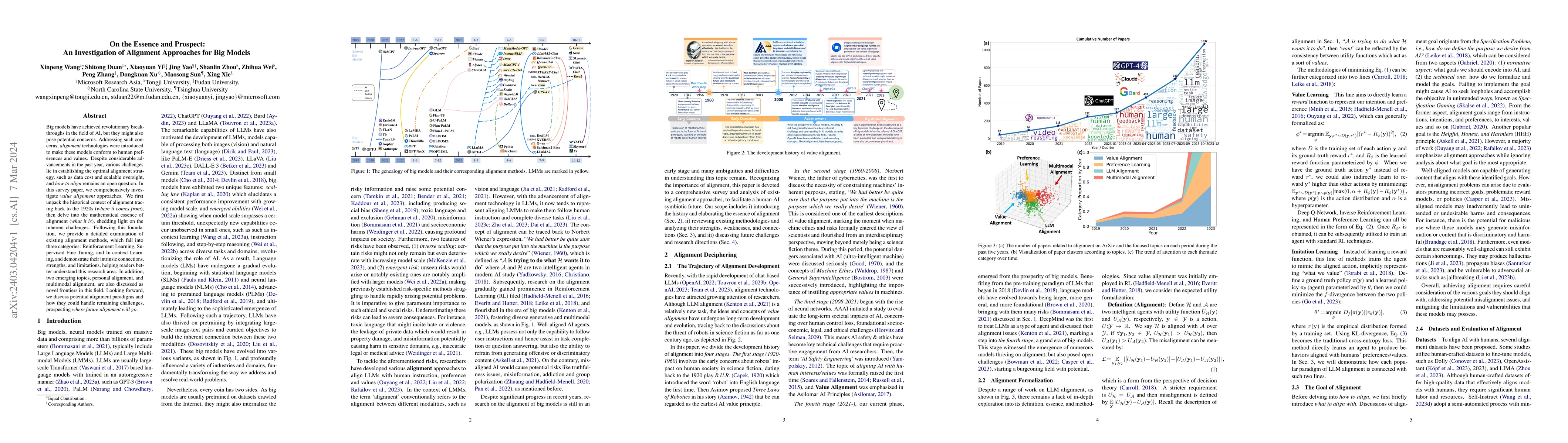 Thumbnail for On the Essence and Prospect: An Investigation of Alignment Approaches
  for Big Models