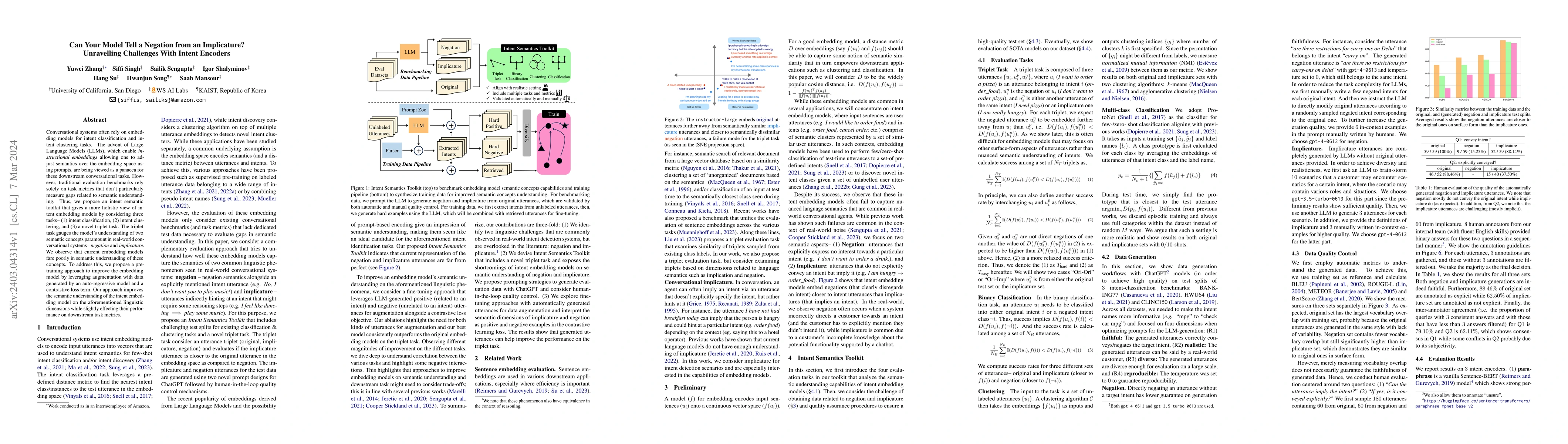 Thumbnail for Can Your Model Tell a Negation from an Implicature? Unravelling
  Challenges With Intent Encoders