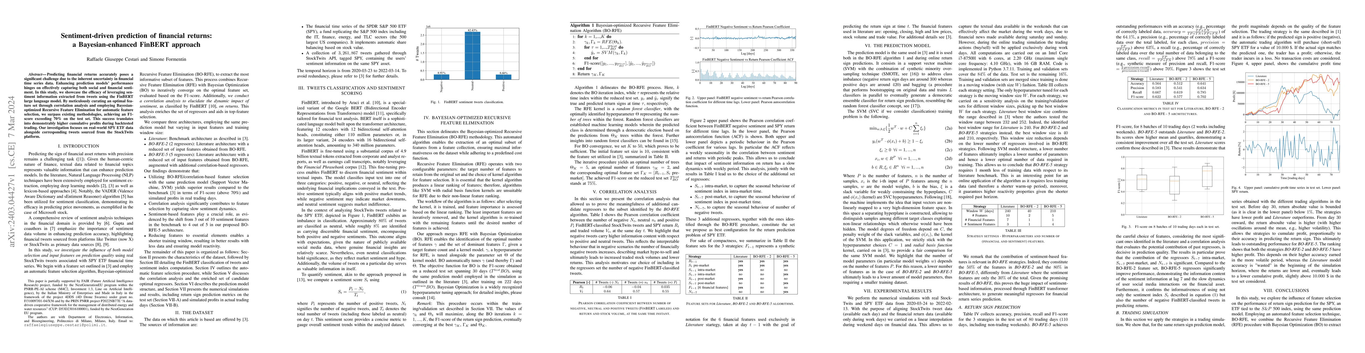 Thumbnail for Sentiment-driven prediction of financial returns: a Bayesian-enhanced
  FinBERT approach