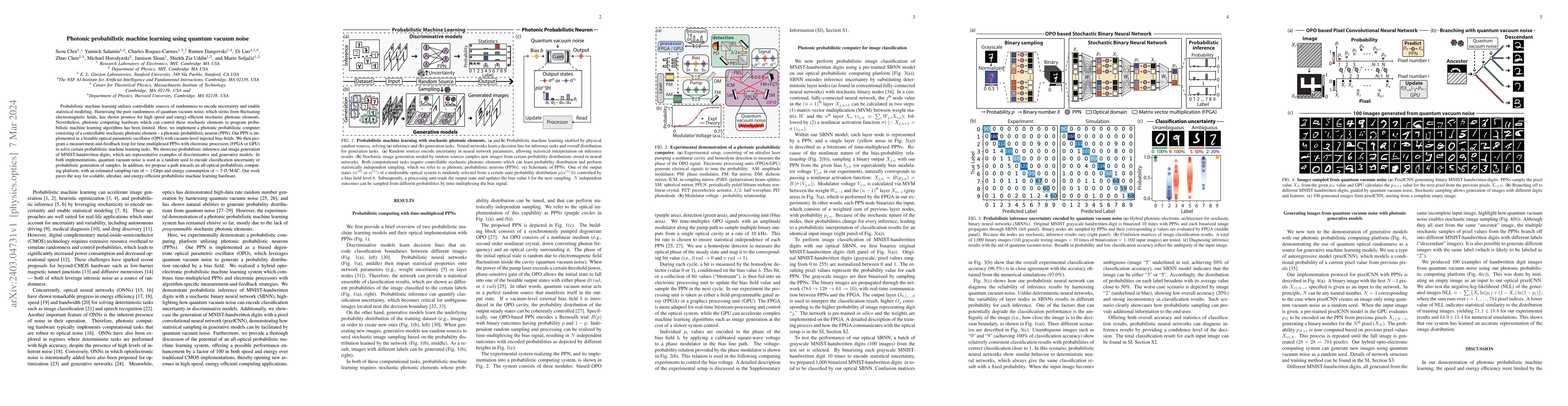 Thumbnail for Photonic probabilistic machine learning using quantum vacuum noise