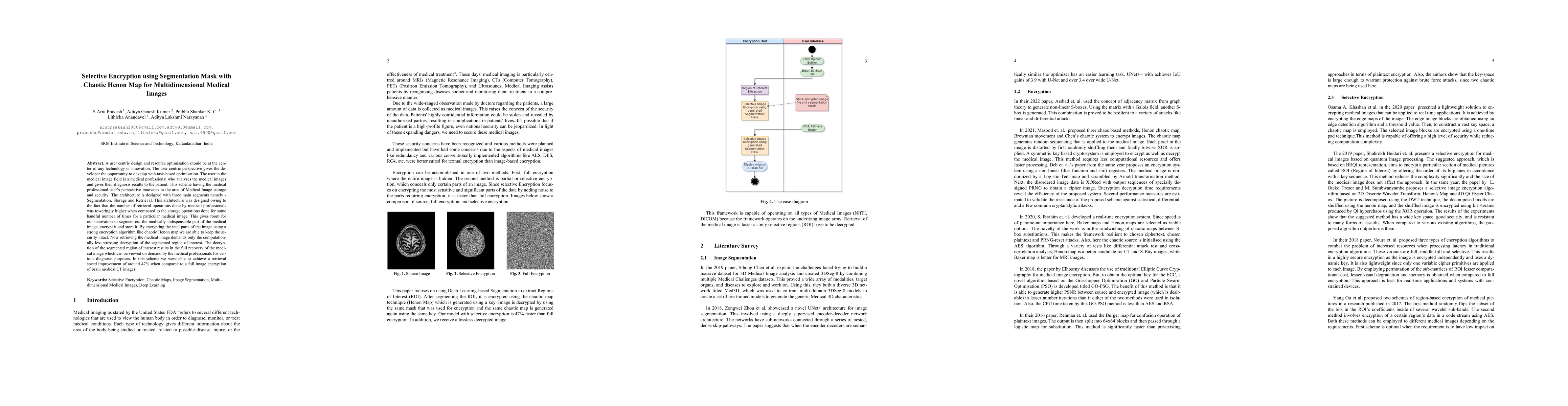 Thumbnail for Selective Encryption using Segmentation Mask with Chaotic Henon Map for
  Multidimensional Medical Images