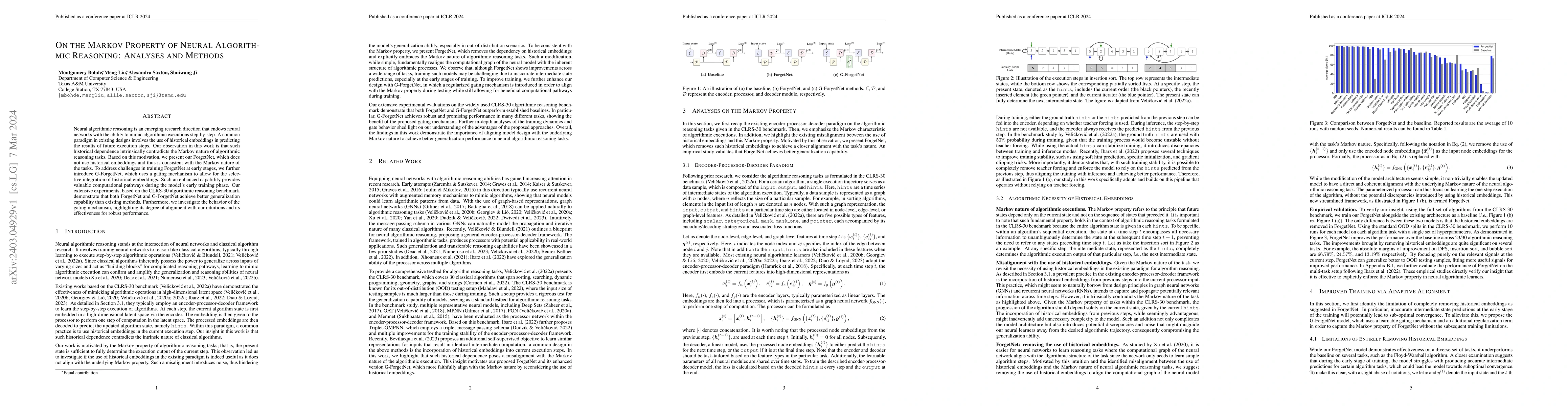 Thumbnail for On the Markov Property of Neural Algorithmic Reasoning: Analyses and
  Methods