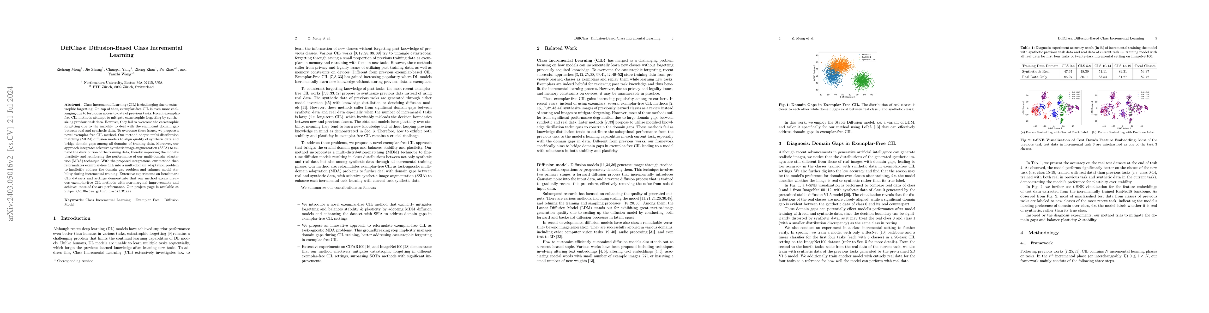 Thumbnail for DiffClass: Diffusion-Based Class Incremental Learning