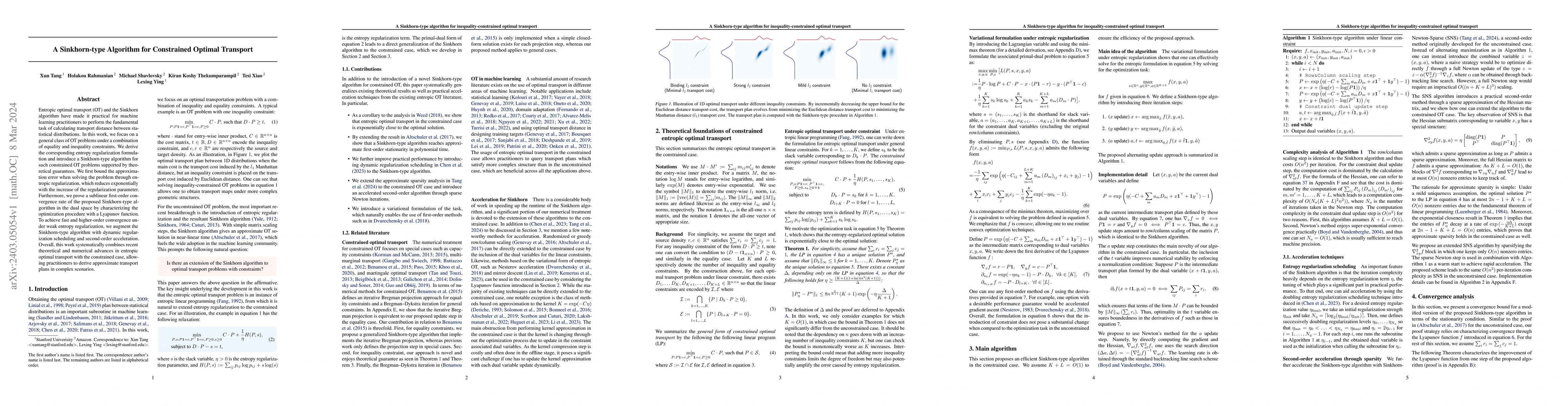 Thumbnail for A Sinkhorn-type Algorithm for Constrained Optimal Transport