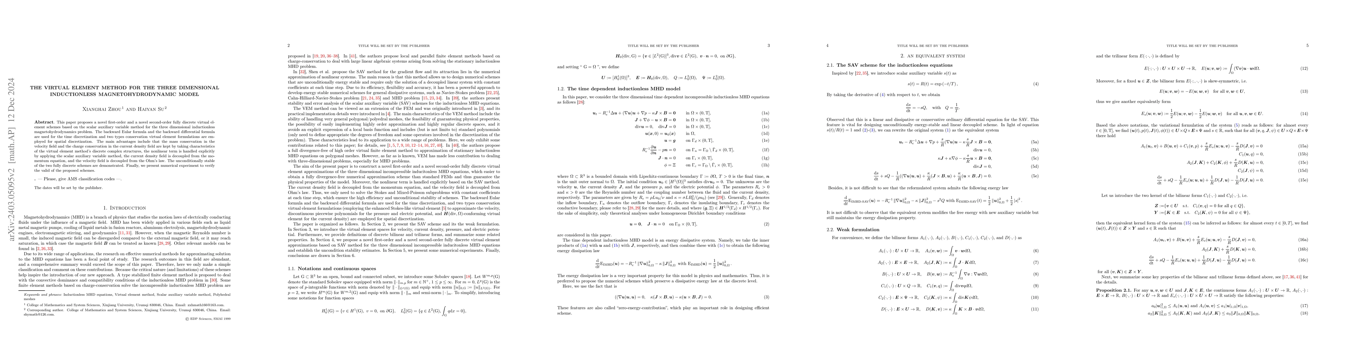 Thumbnail for Two novel fully decoupled schemes for the two-phase MHD system with
  exactly divergence-free magnetic field