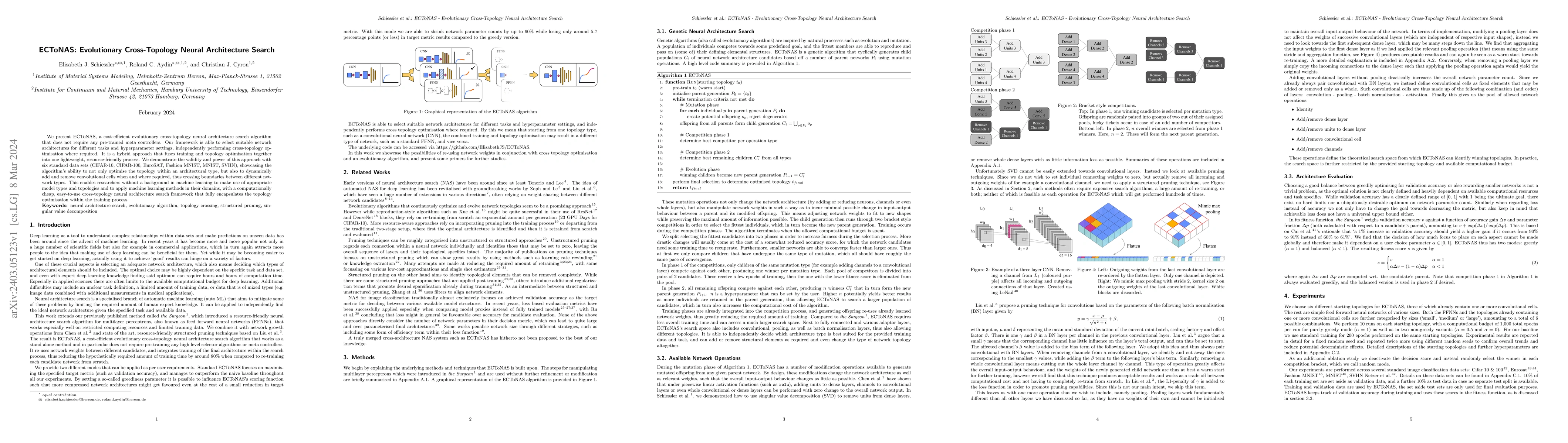 Thumbnail for ECToNAS: Evolutionary Cross-Topology Neural Architecture Search
