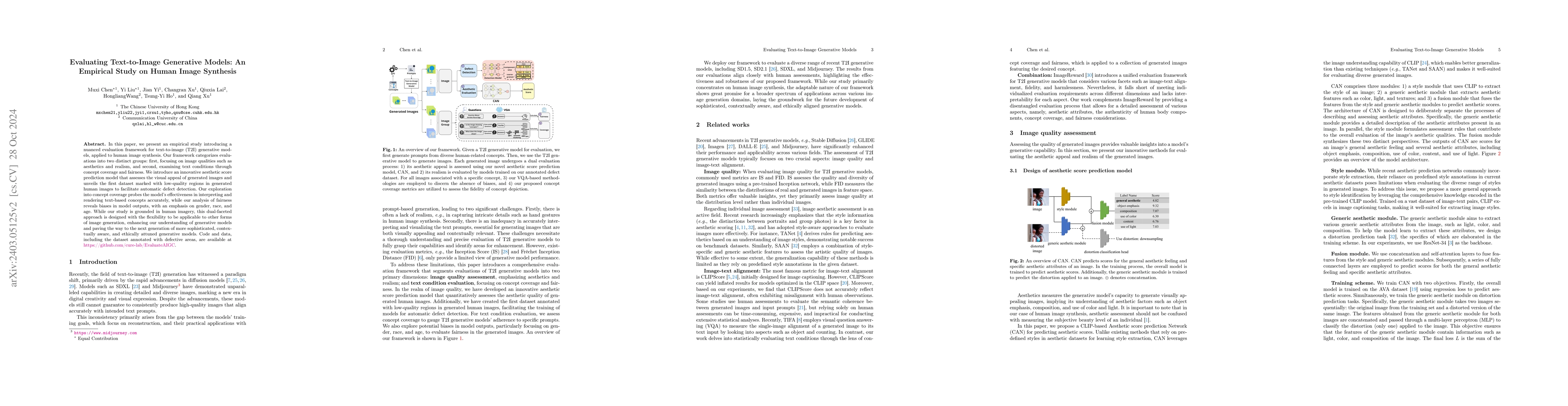 Thumbnail for Evaluating Text-to-Image Generative Models: An Empirical Study on Human
  Image Synthesis