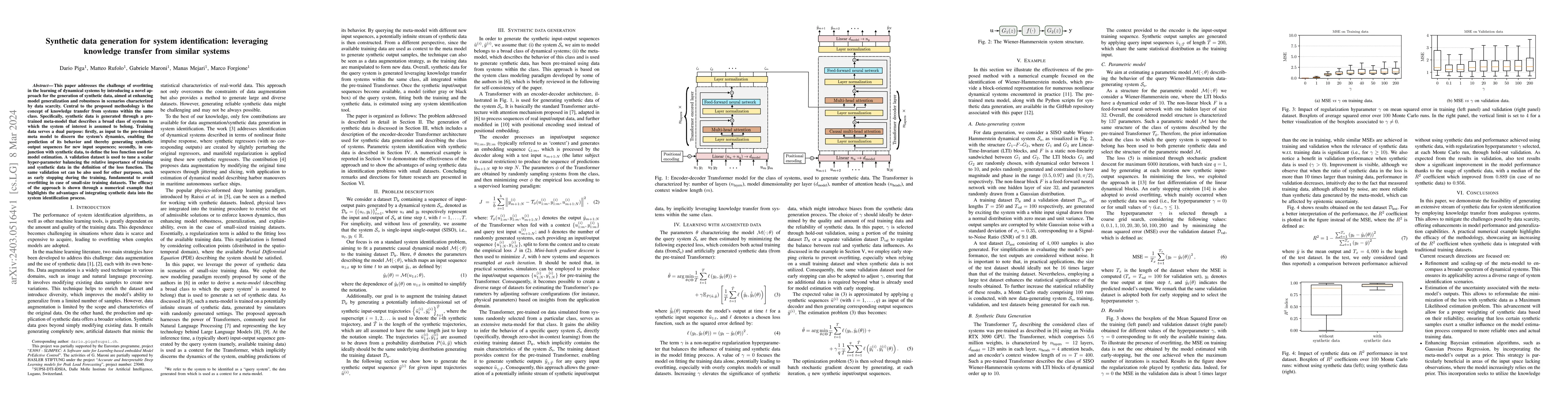Thumbnail for Synthetic data generation for system identification: leveraging
  knowledge transfer from similar systems