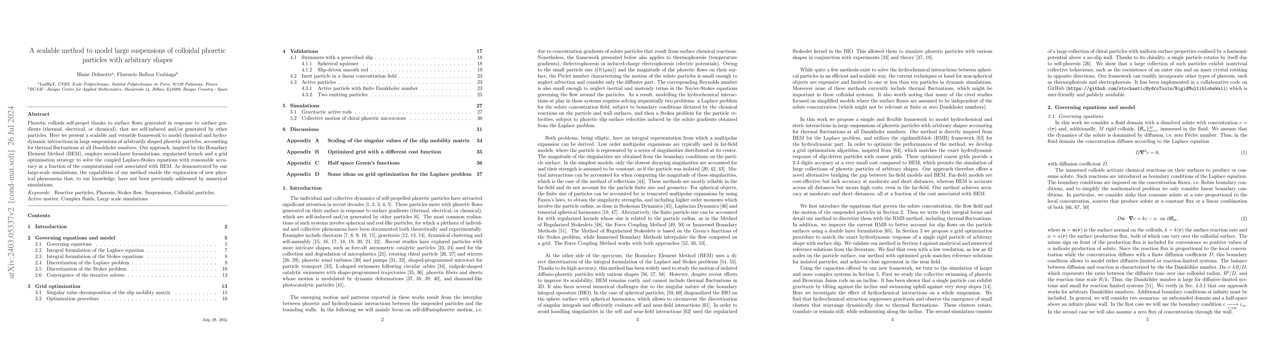 Thumbnail for A scalable method to model large suspensions of colloidal phoretic
  particles with arbitrary shapes