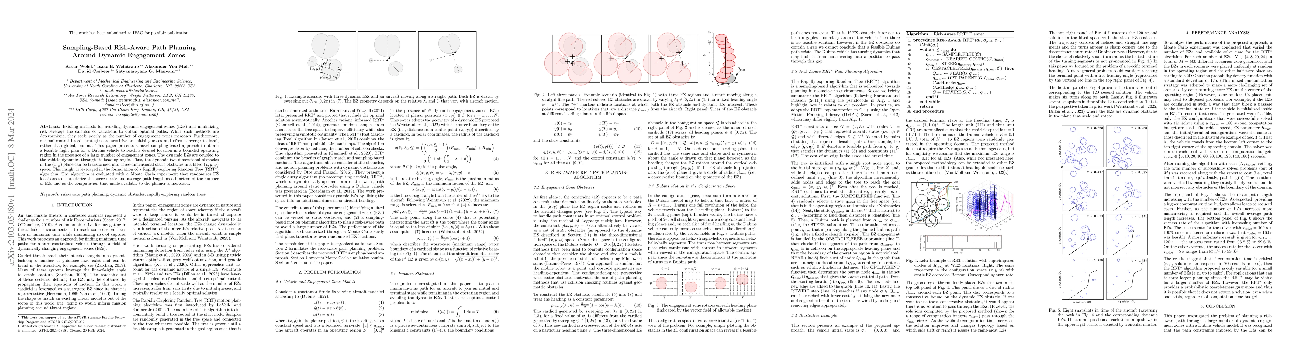Thumbnail for Sampling-Based Risk-Aware Path Planning Around Dynamic Engagement Zones