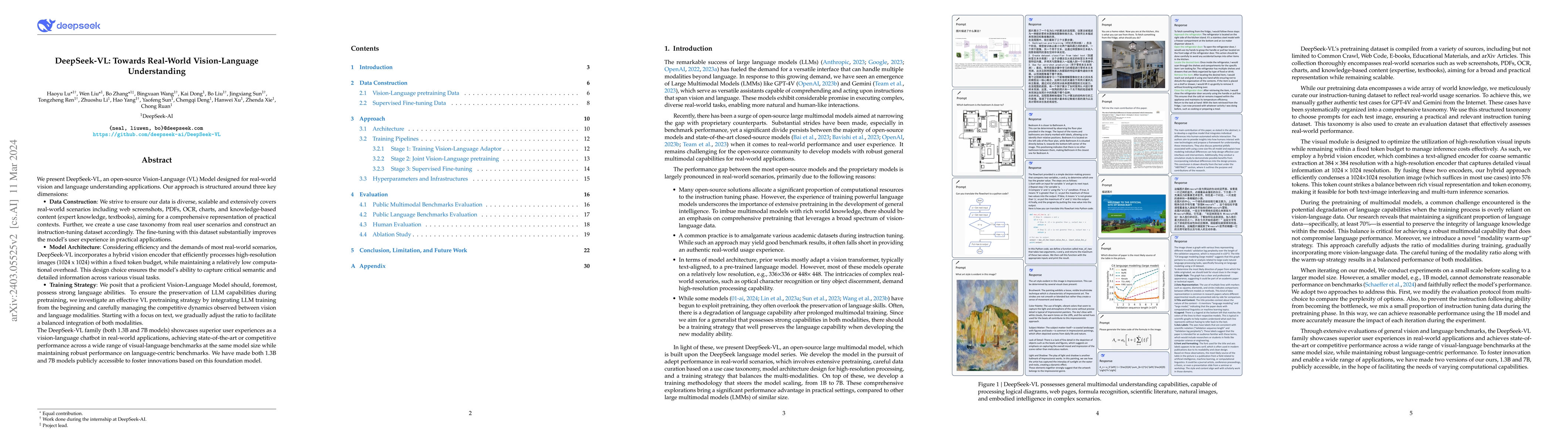 Thumbnail for DeepSeek-VL: Towards Real-World Vision-Language Understanding