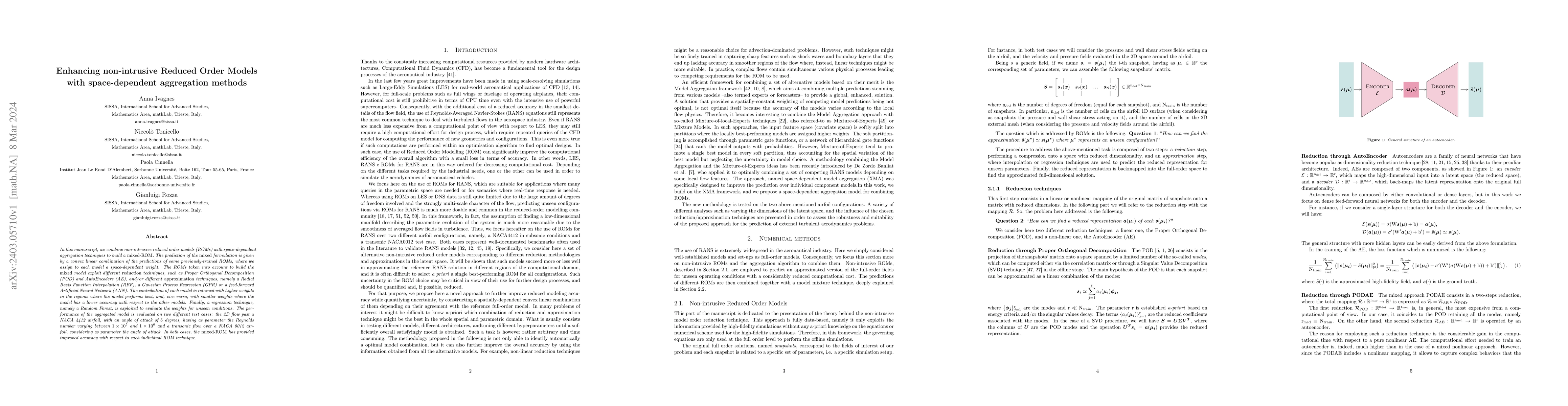 Thumbnail for Enhancing non-intrusive Reduced Order Models with space-dependent
  aggregation methods
