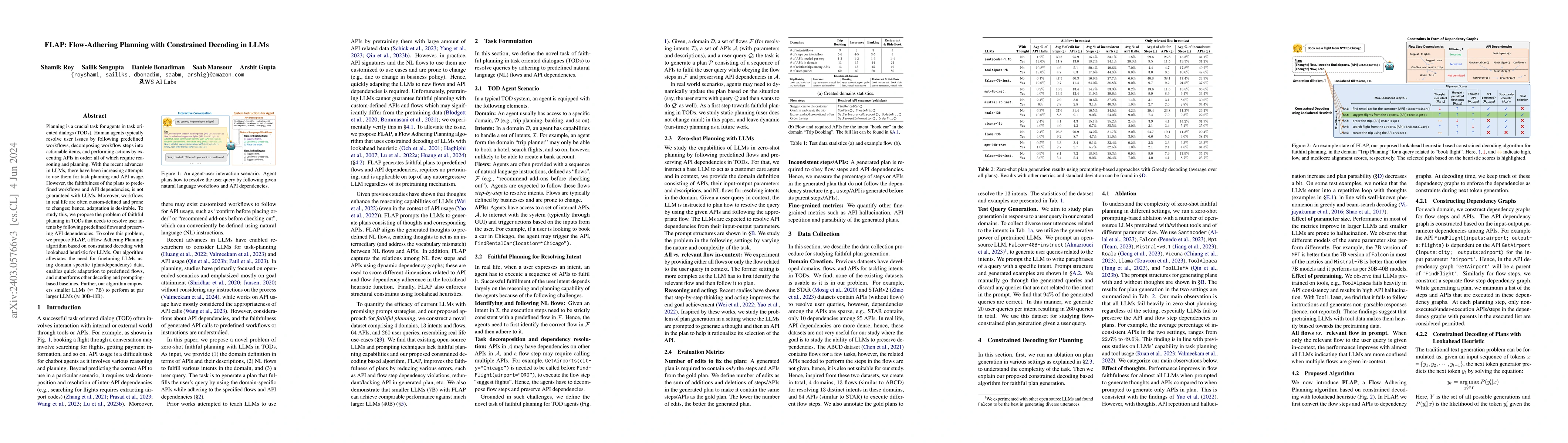 Thumbnail for FLAP: Flow-Adhering Planning with Constrained Decoding in LLMs