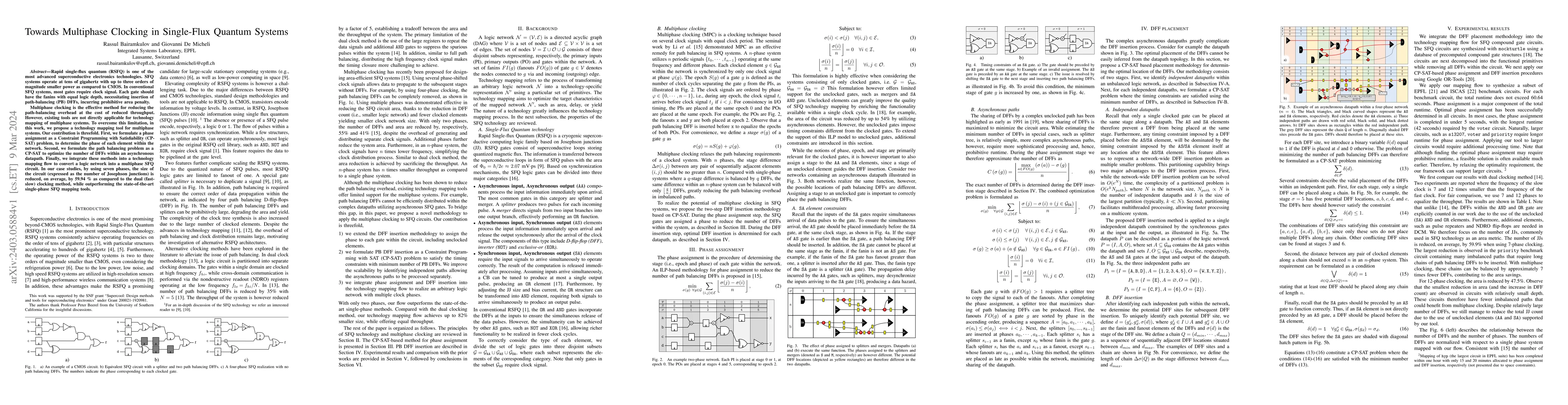Thumbnail for Towards Multiphase Clocking in Single-Flux Quantum Systems