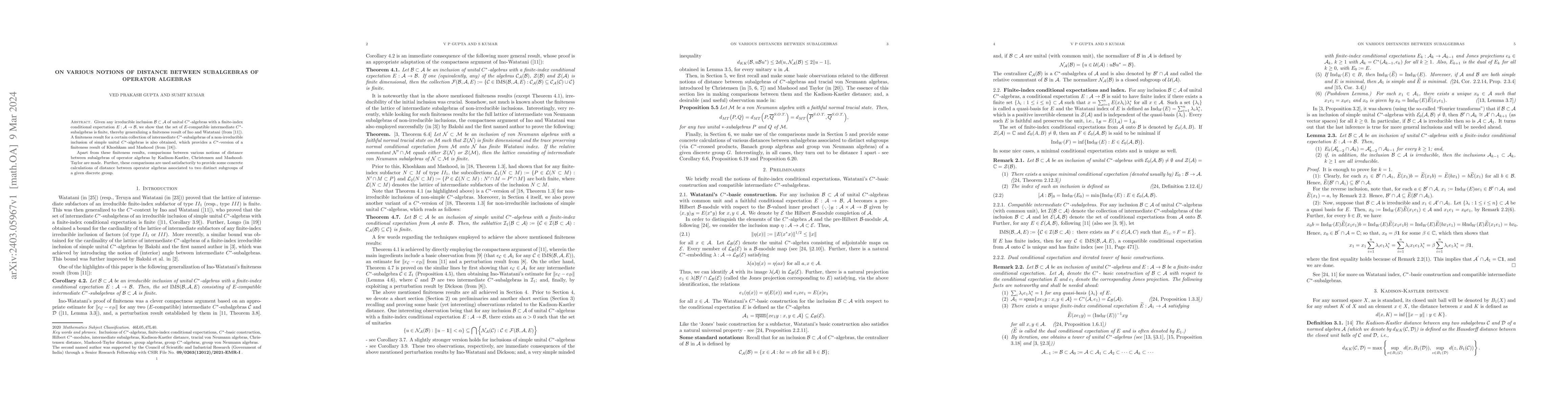 Thumbnail for On various notions of distance between subalgebras of operator algebras