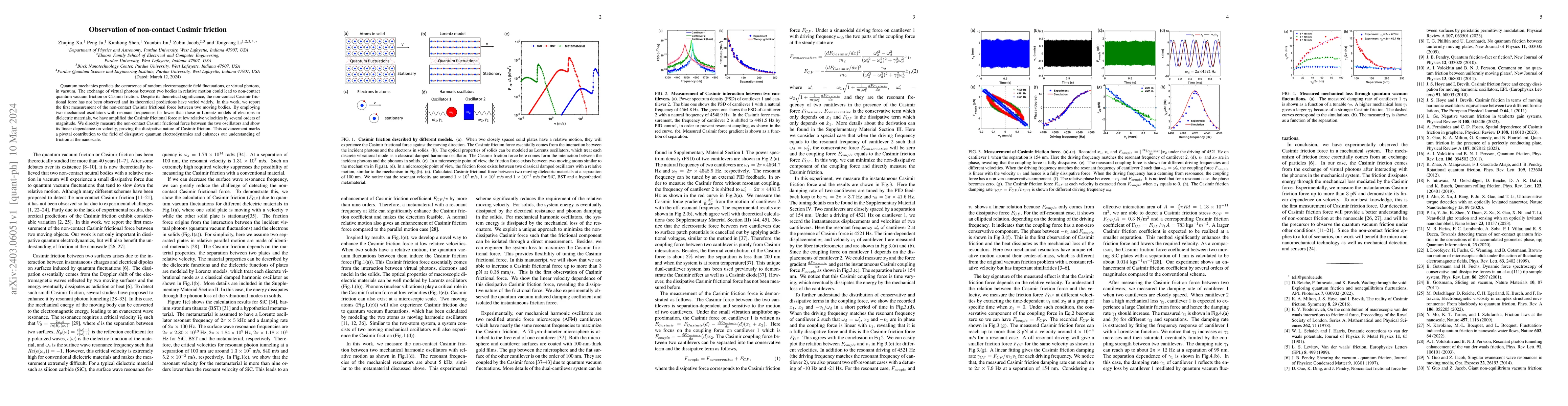 Thumbnail for Observation of non-contact Casimir friction