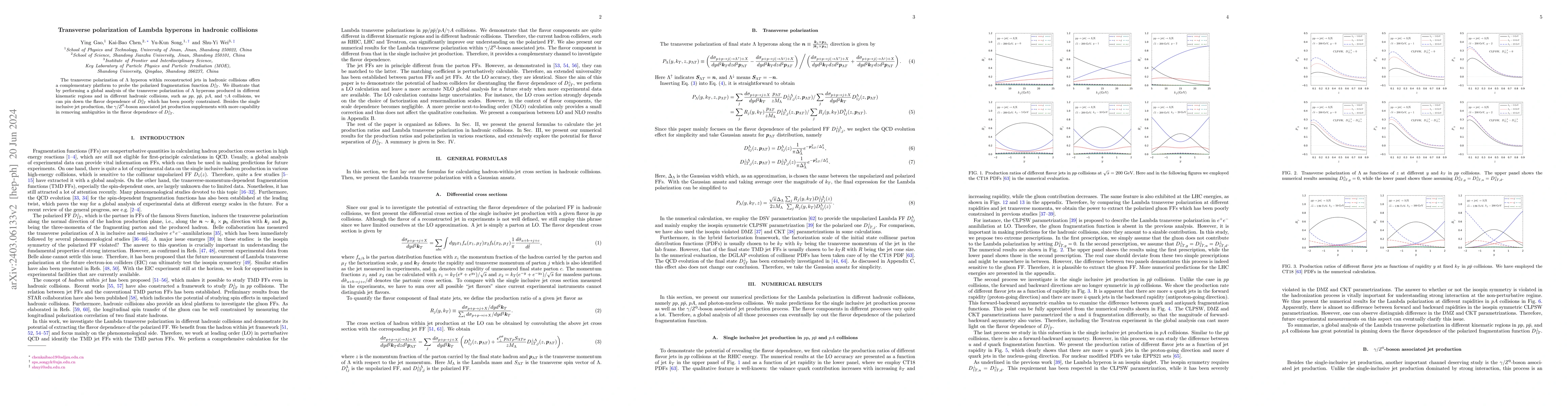 Thumbnail for Transverse polarization of Lambda hyperons in hadronic collisions