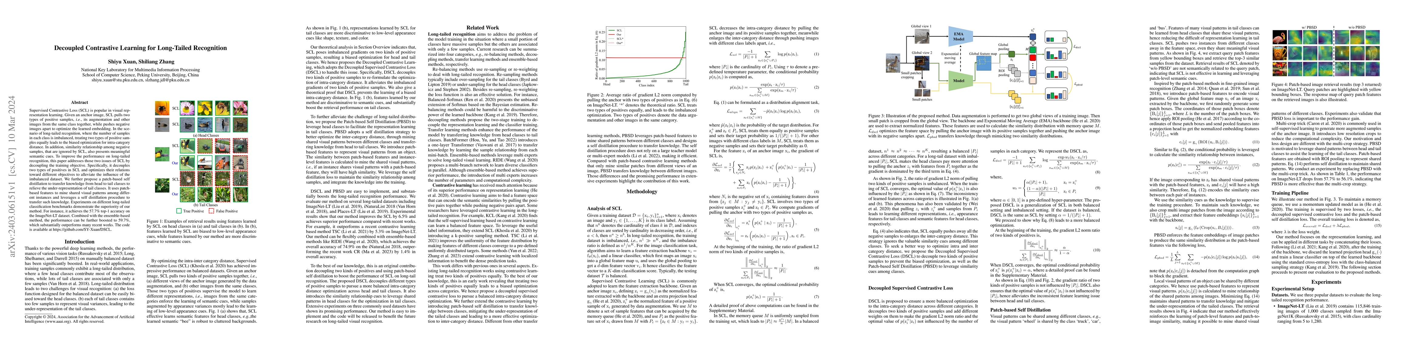 Thumbnail for Decoupled Contrastive Learning for Long-Tailed Recognition