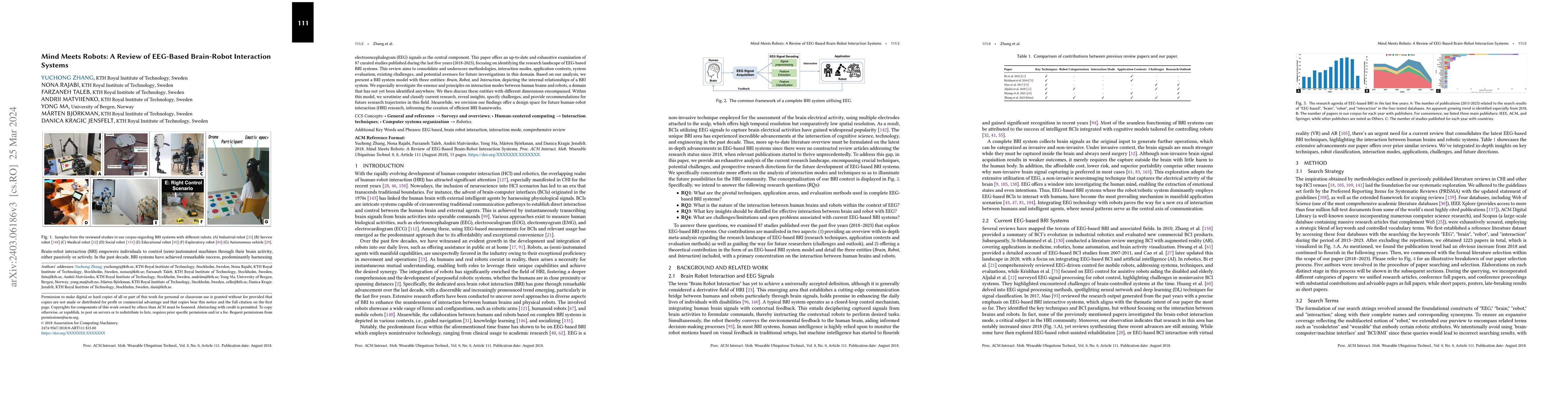 Thumbnail for Mind Meets Robots: A Review of EEG-Based Brain-Robot Interaction Systems