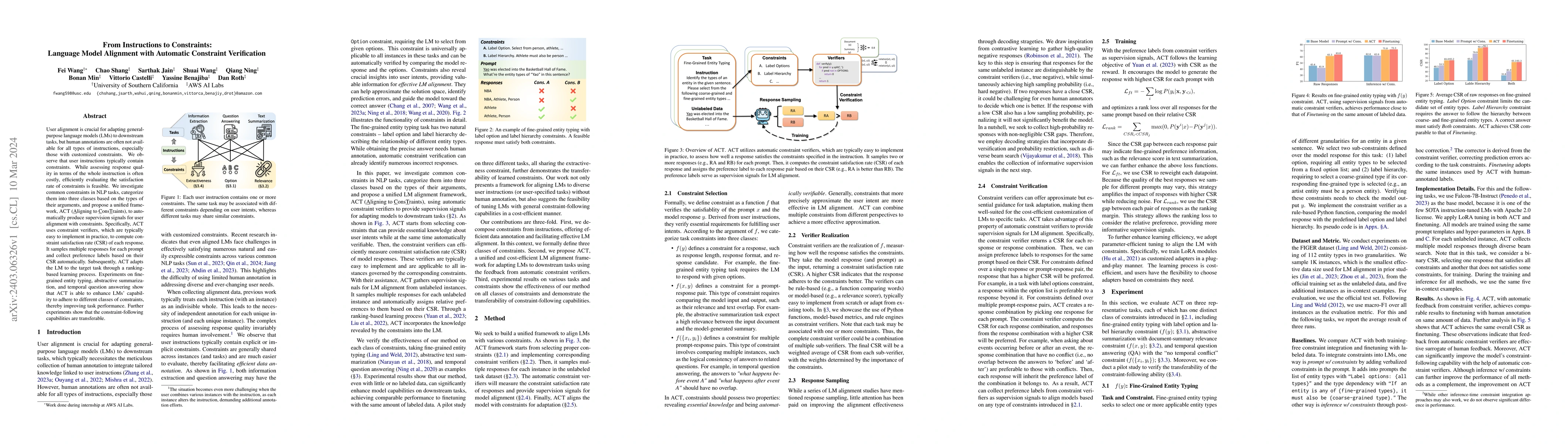 Thumbnail for From Instructions to Constraints: Language Model Alignment with
  Automatic Constraint Verification