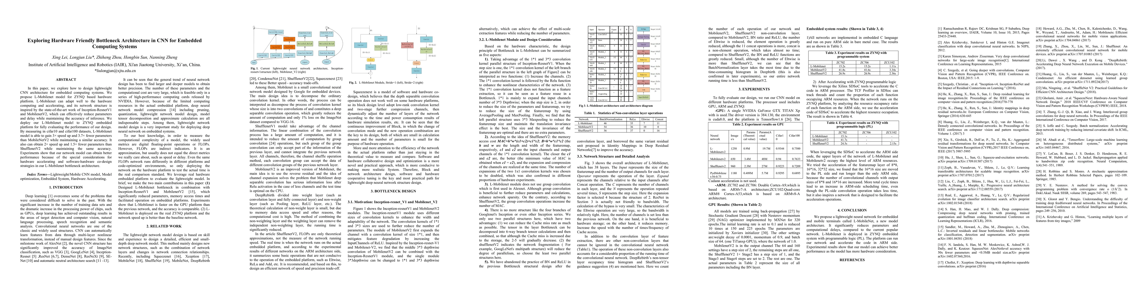 Thumbnail for Exploring Hardware Friendly Bottleneck Architecture in CNN for Embedded
  Computing Systems