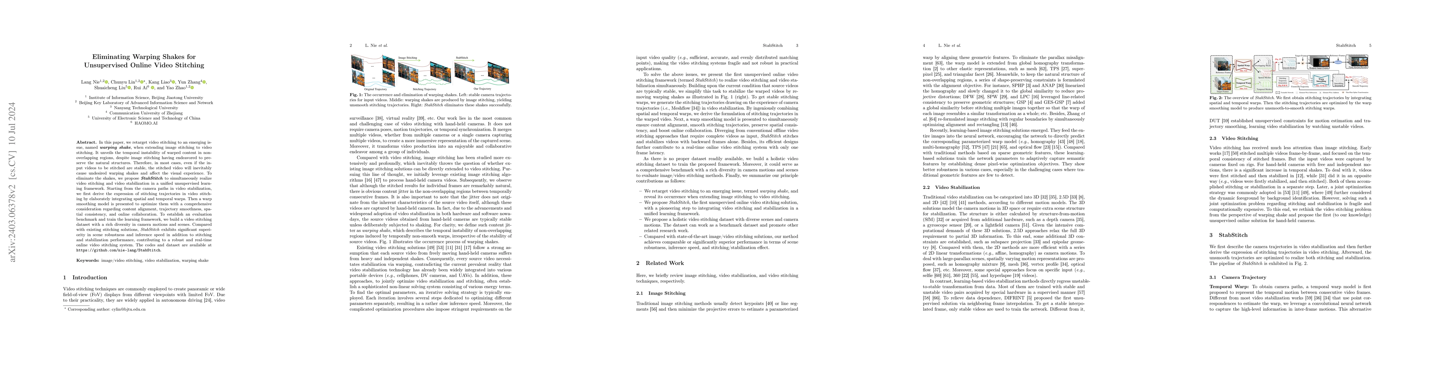 Thumbnail for Eliminating Warping Shakes for Unsupervised Online Video Stitching