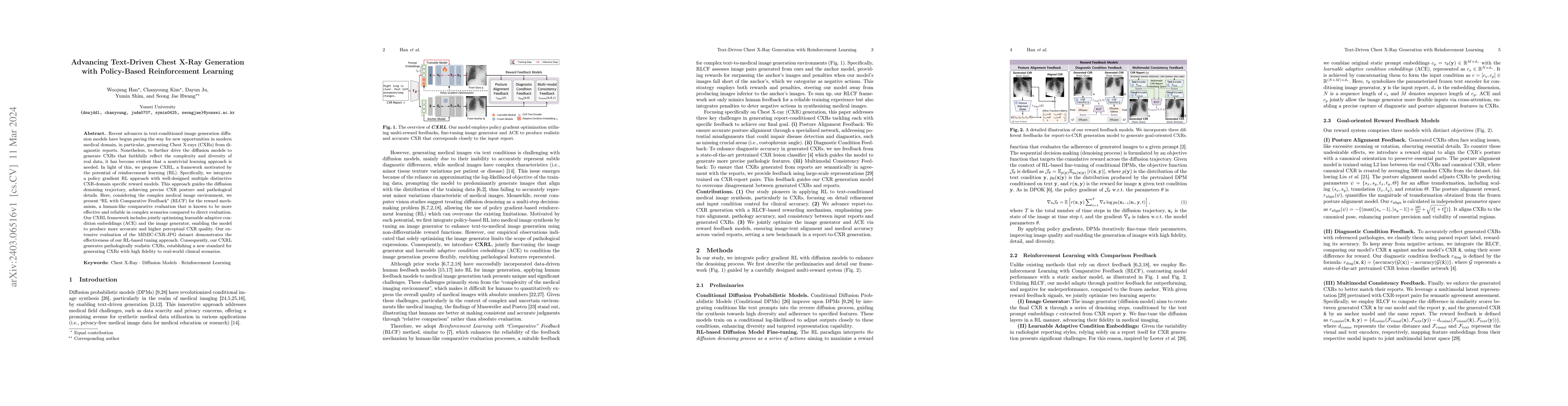 Thumbnail for Advancing Text-Driven Chest X-Ray Generation with Policy-Based
  Reinforcement Learning