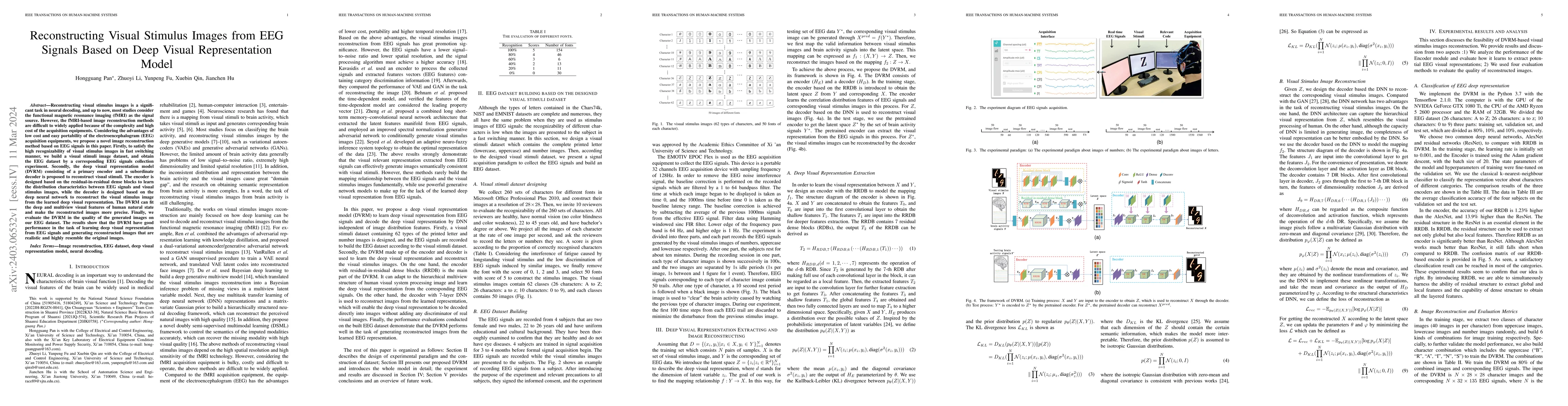 Thumbnail for Reconstructing Visual Stimulus Images from EEG Signals Based on Deep
  Visual Representation Model